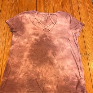 S pink shirt from AE
